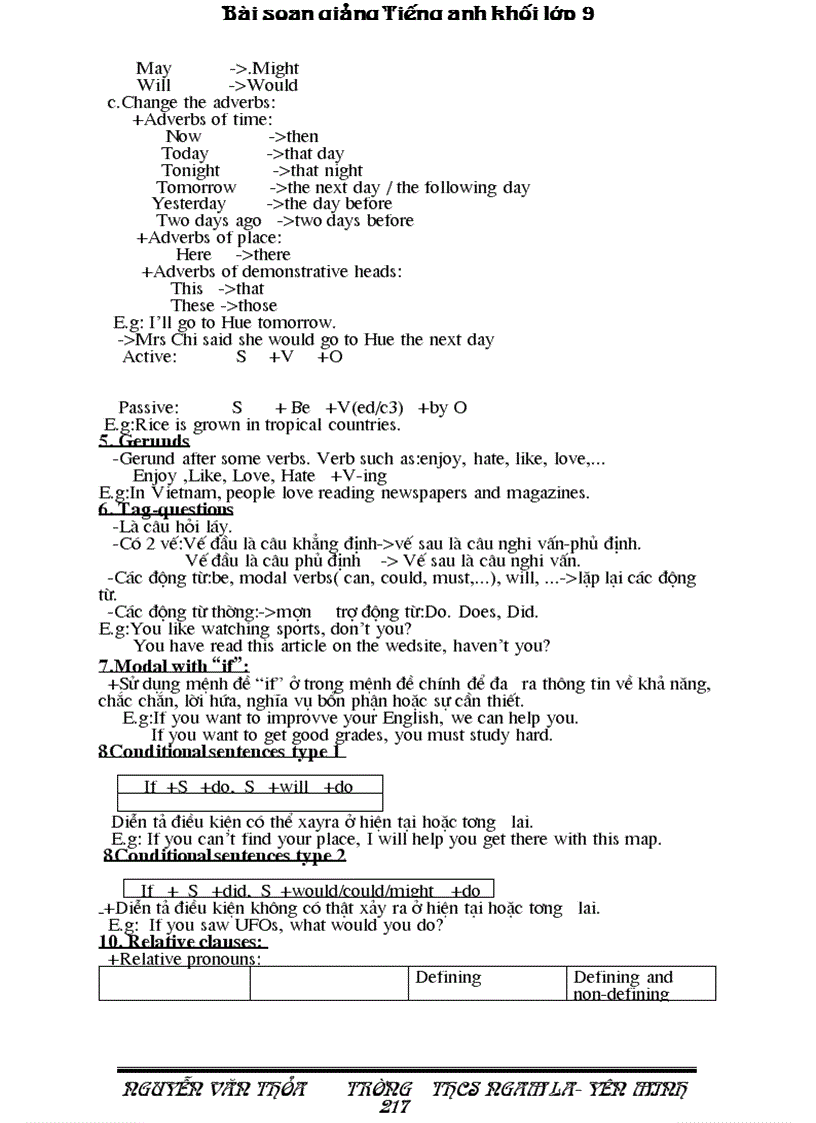 image for page Giao an tieng anh 9 day du nhat