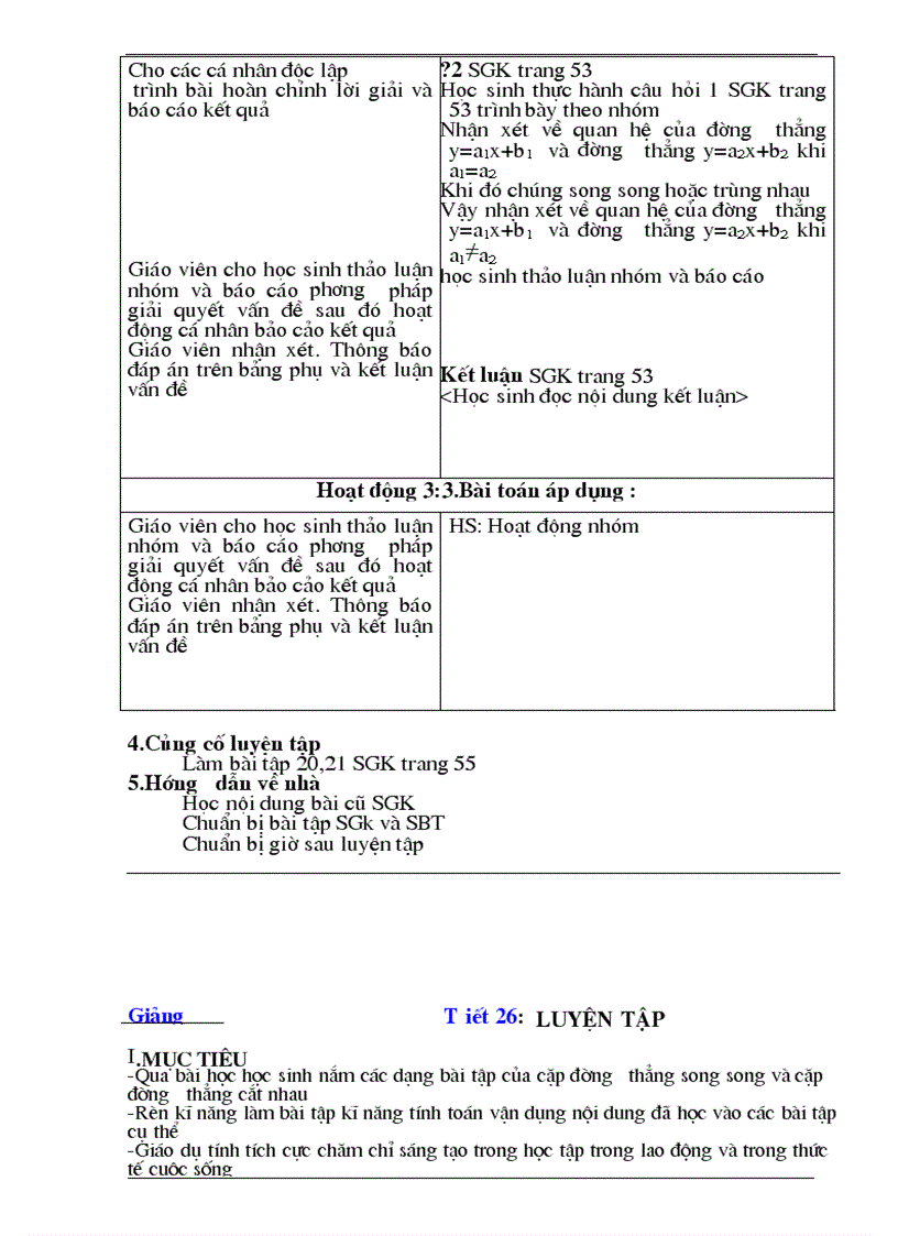 image for page Giáo án Toán 9 2 cột