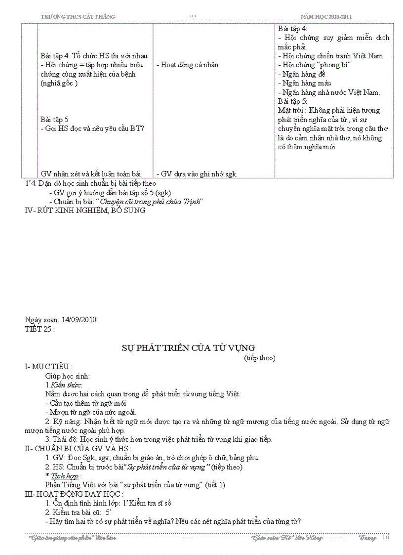 image for page Giao an TV