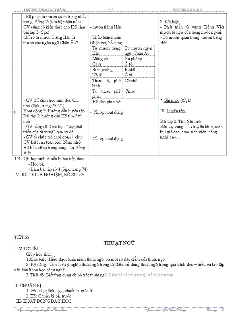 image for page Giao an TV