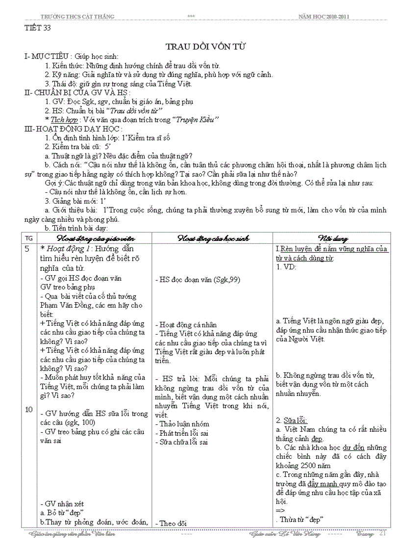 image for page Giao an TV