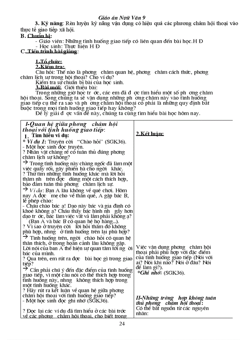 image for page Giao an Van 9 Ca nam 3 cot