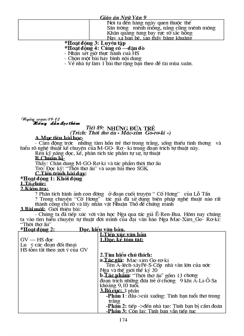 image for page Giao an Van 9 Ca nam 3 cot