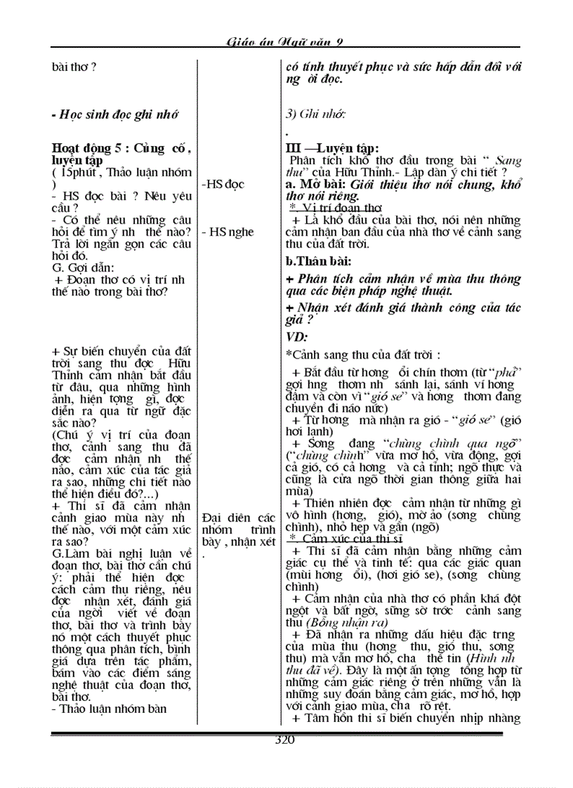 image for page Giao an Van 9 Chuan 3 cot