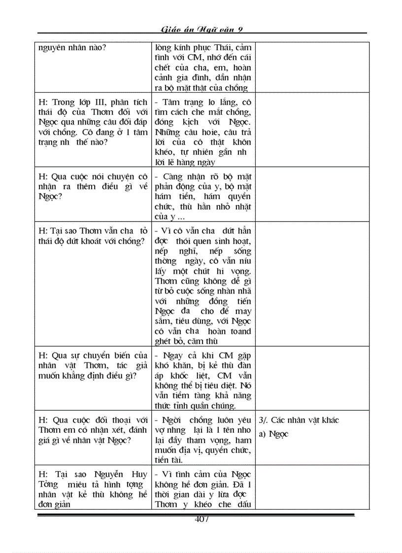 image for page Giao an Van 9 Chuan 3 cot