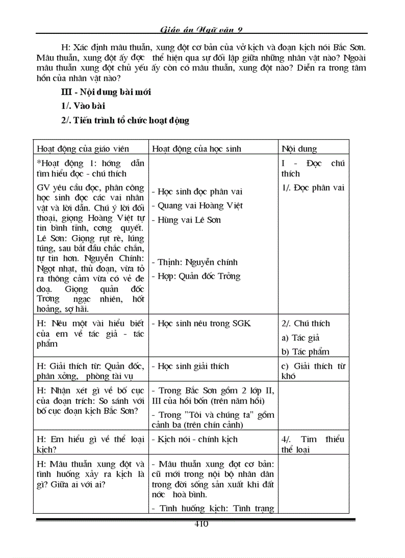 image for page Giao an Van 9 Chuan 3 cot
