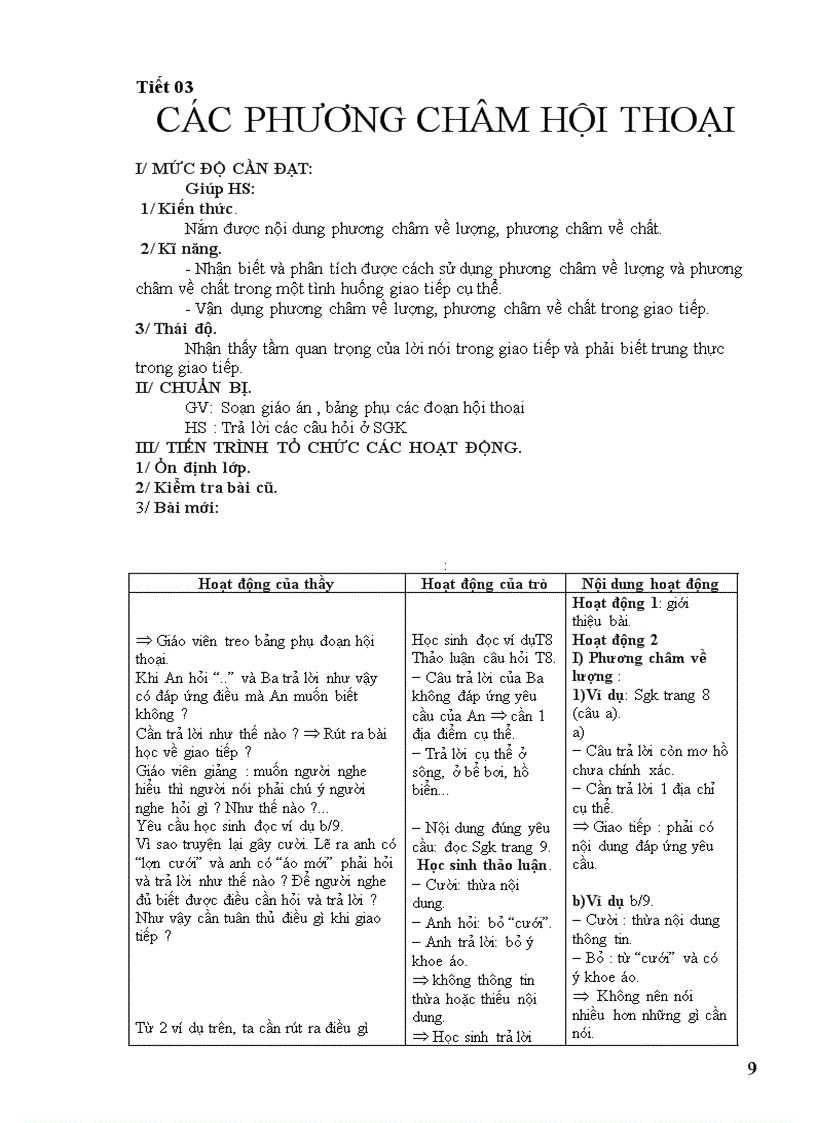 image for page Giao an Van 9 Chuan KTKN