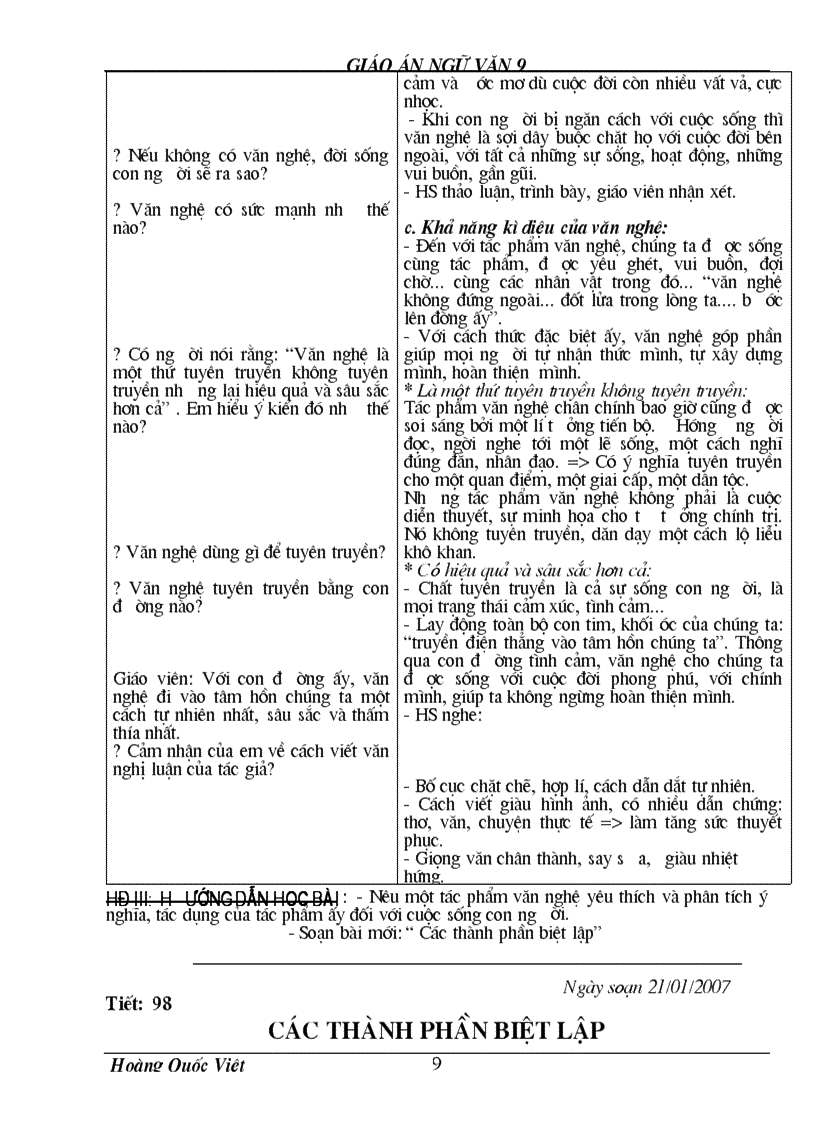 image for page Giao an van 9 du bo nam 2008 2009