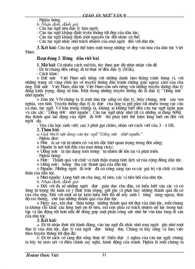 image for page Giao an van 9 du bo nam 2008 2009