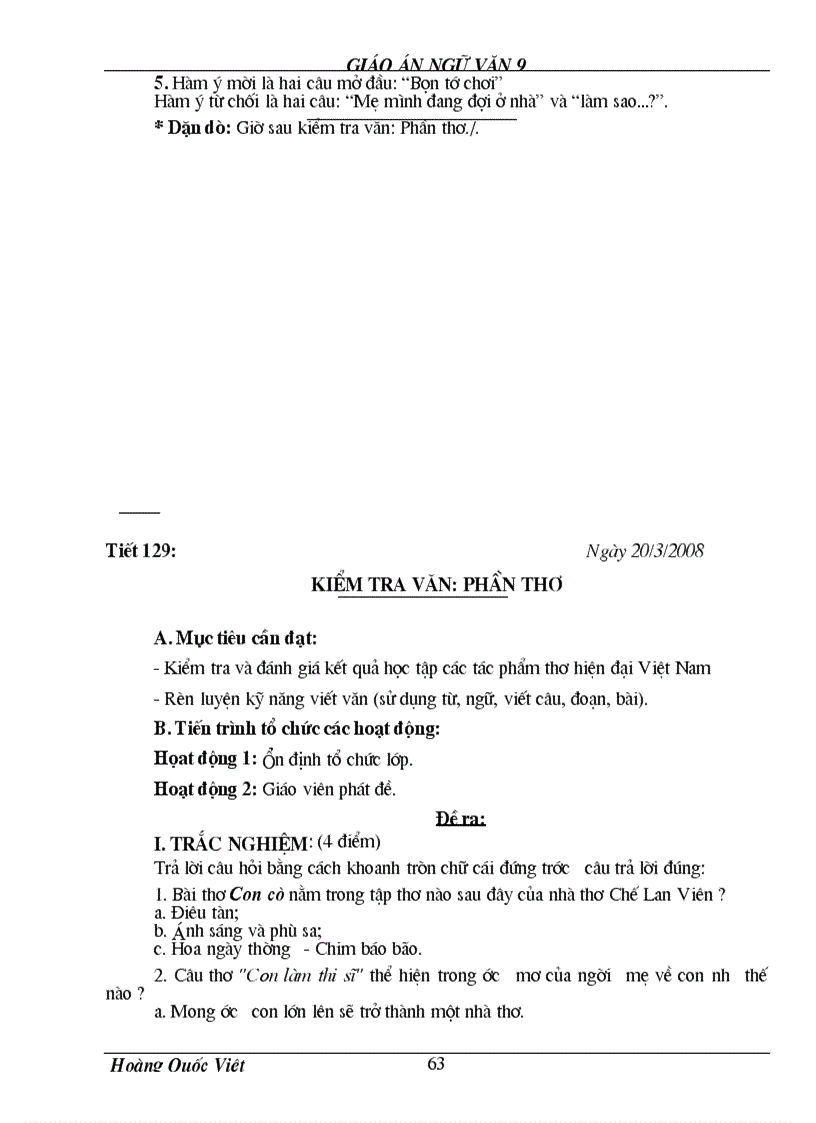 image for page Giao an van 9 du bo nam 2008 2009