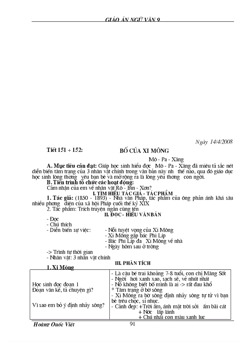 image for page Giao an van 9 du bo nam 2008 2009