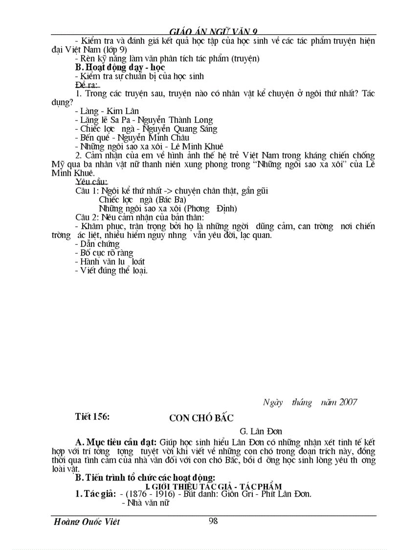 image for page Giao an van 9 du bo nam 2008 2009