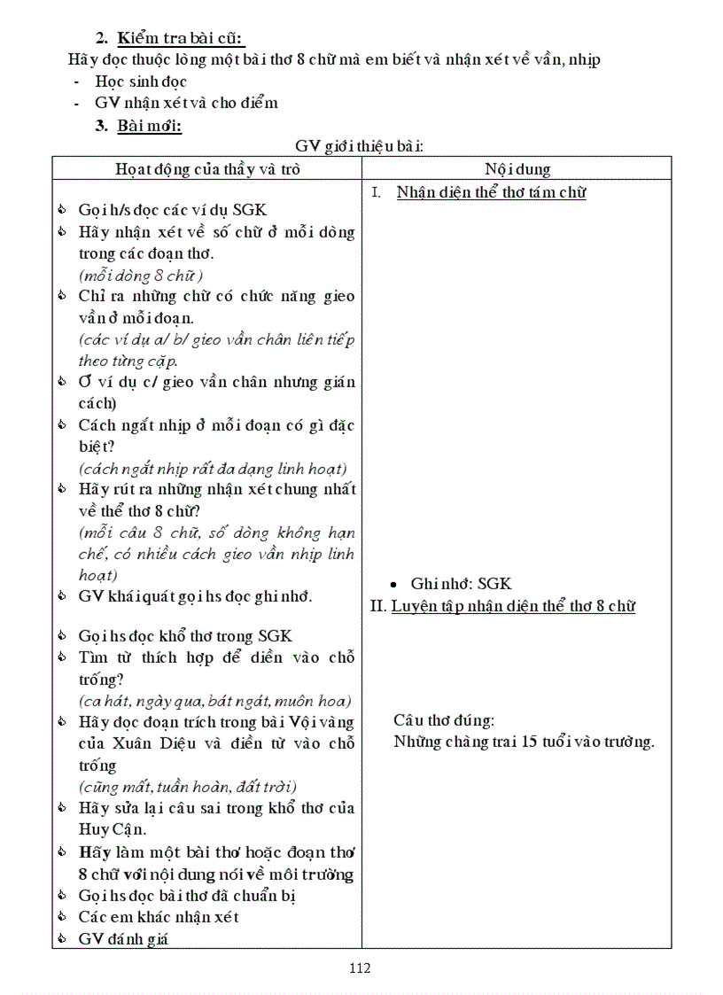 image for page Giáo án Văn 9 GV Gỏi