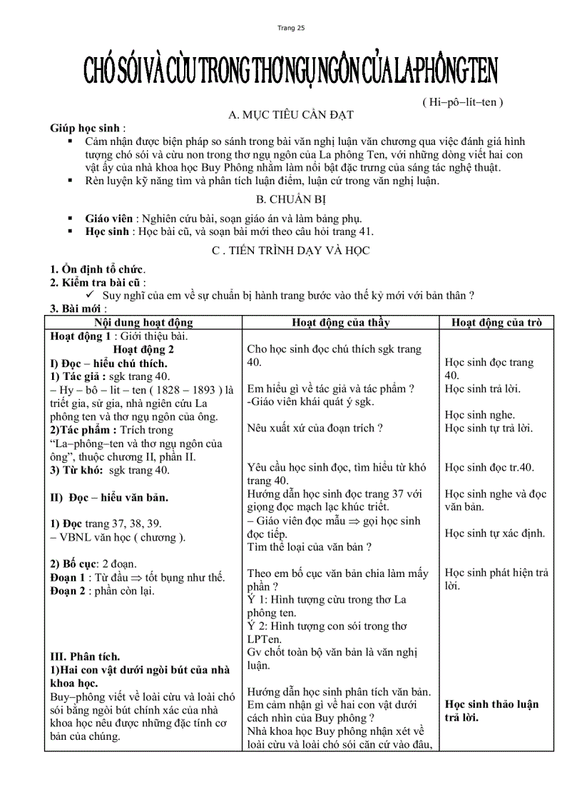 image for page Giáo án văn 9 k2