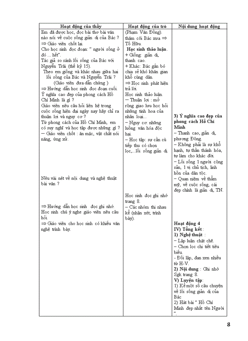 image for page Giáo án văn 9 trọn bộ chuẩn kiến thức kỹ năng