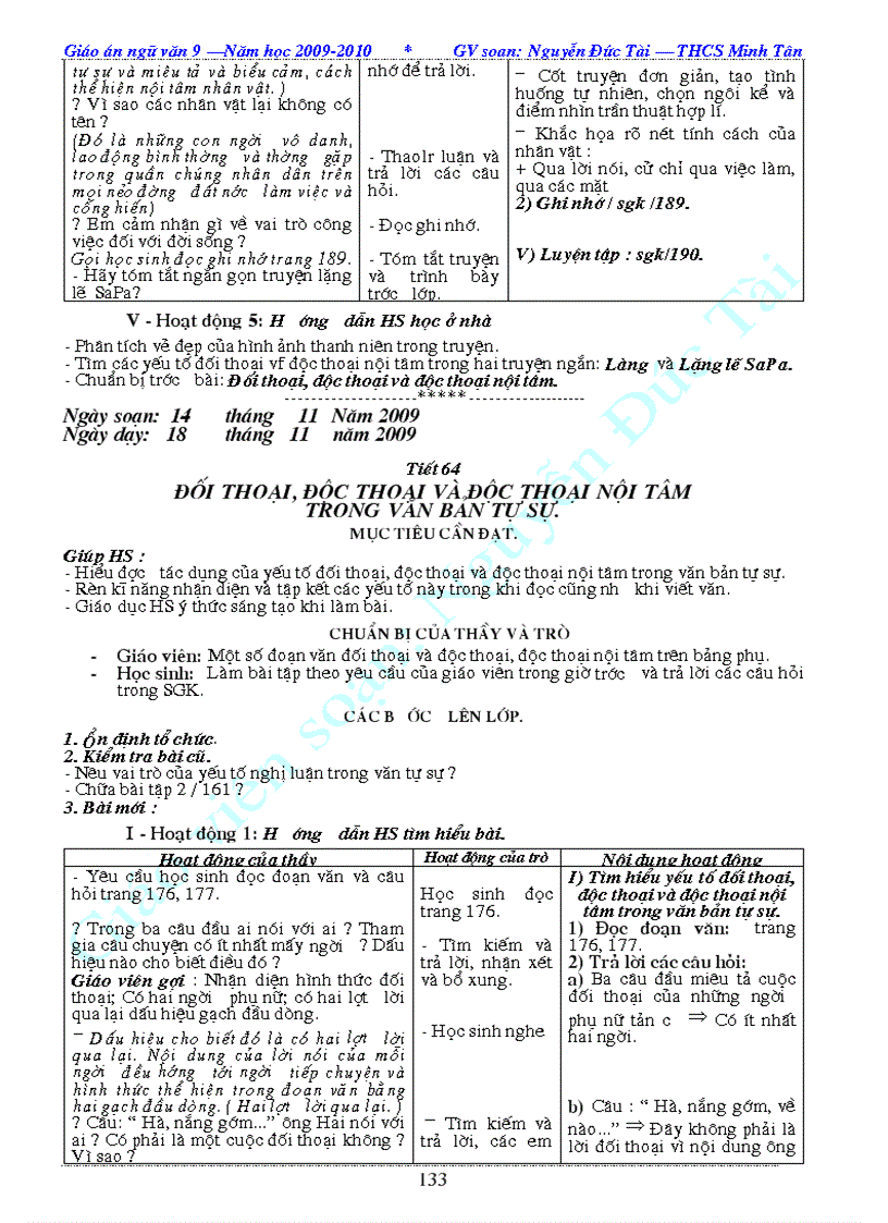 image for page Giao an van 9 tuan 14