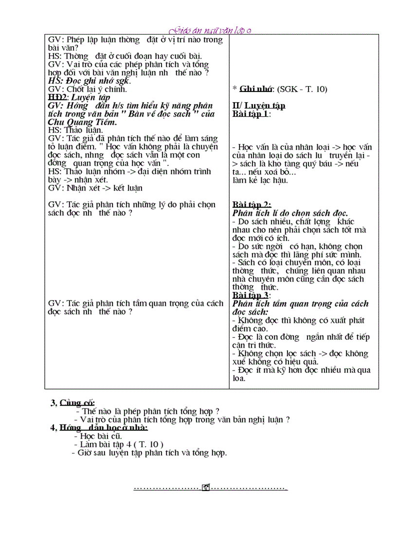 image for page Giáo án văn 9 tuần 19 20 kì II