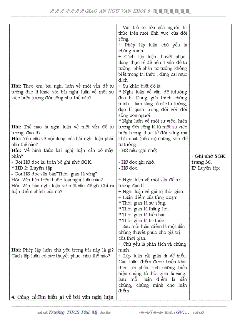 image for page GIÁO ÁN VĂN 9 TUẦN 23 3 Cột