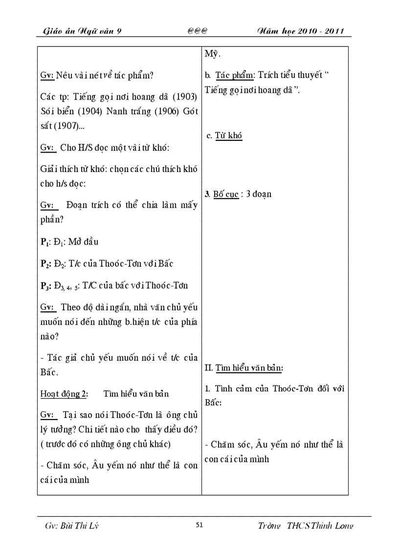 image for page Giáo án văn 9 tuàn 31 35