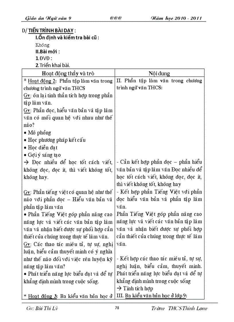 image for page Giáo án văn 9 tuàn 31 35