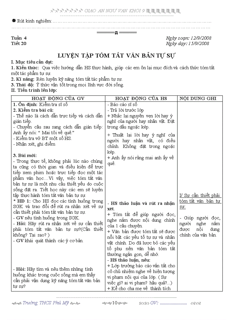 image for page Giao an van 9 tuan 4 3 cot 1