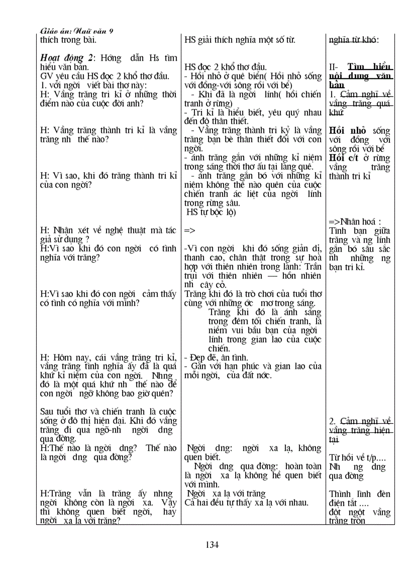 image for page Giáo án văn lớp 9 cn