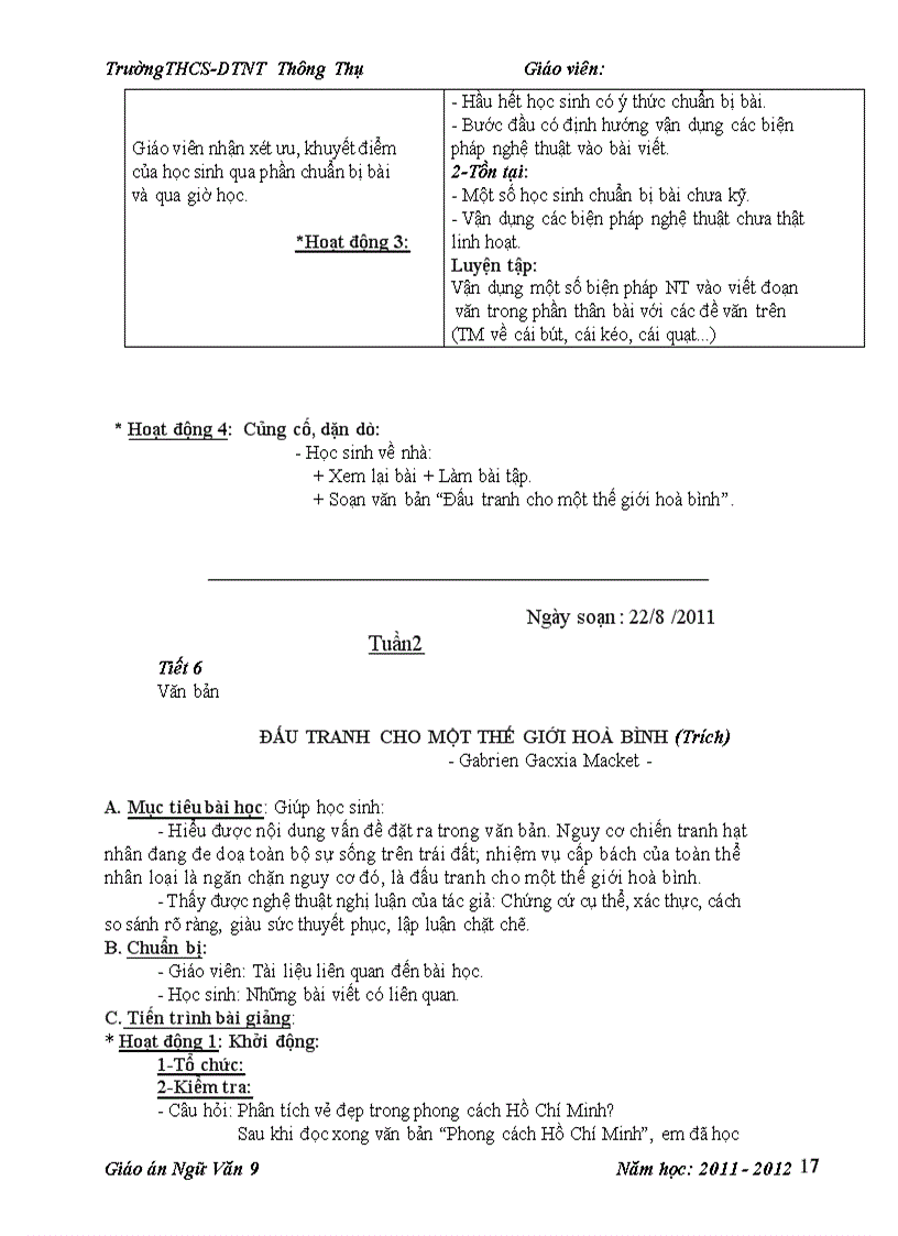 image for page Giao an van lop 9 theo chuan KT tuan 1 6