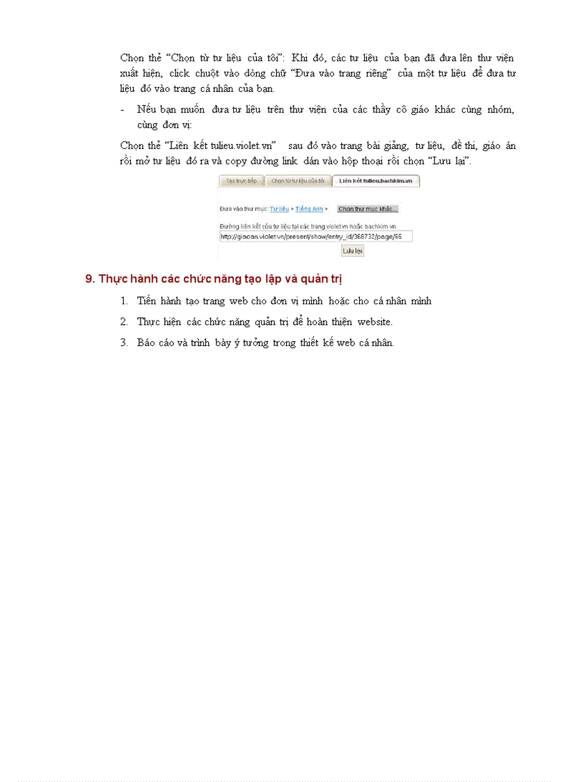 image for page Giao trinh tao Website tren Violet