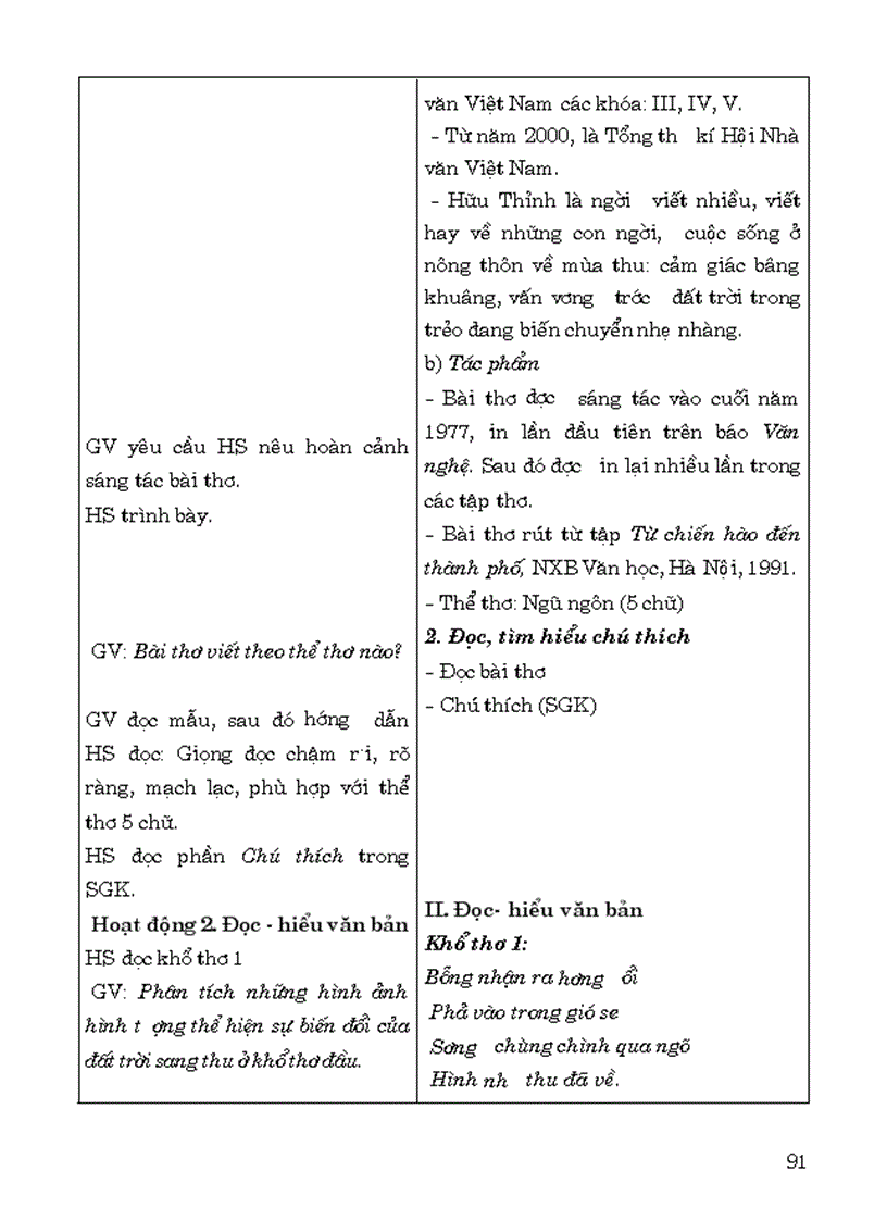 image for page Giới thiệu giáo án ngữ văn 9 2