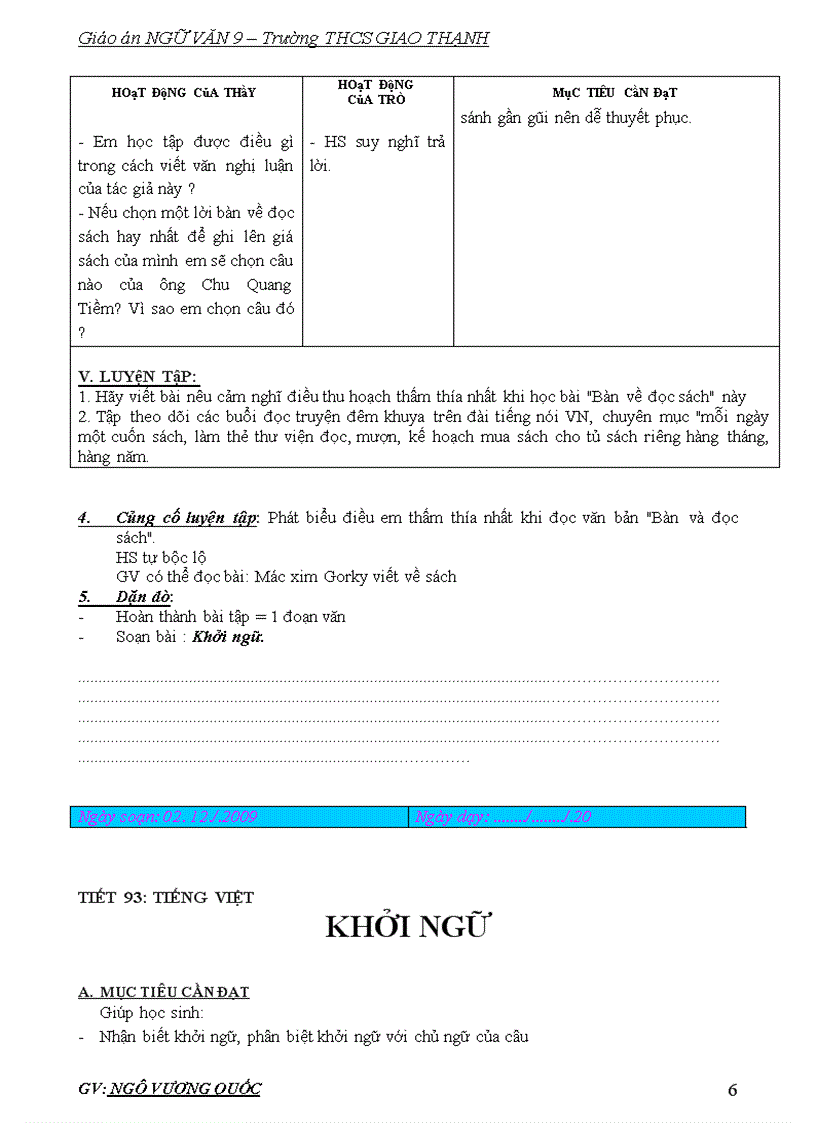 image for page Giáo án ngữ văn9 3cột 1