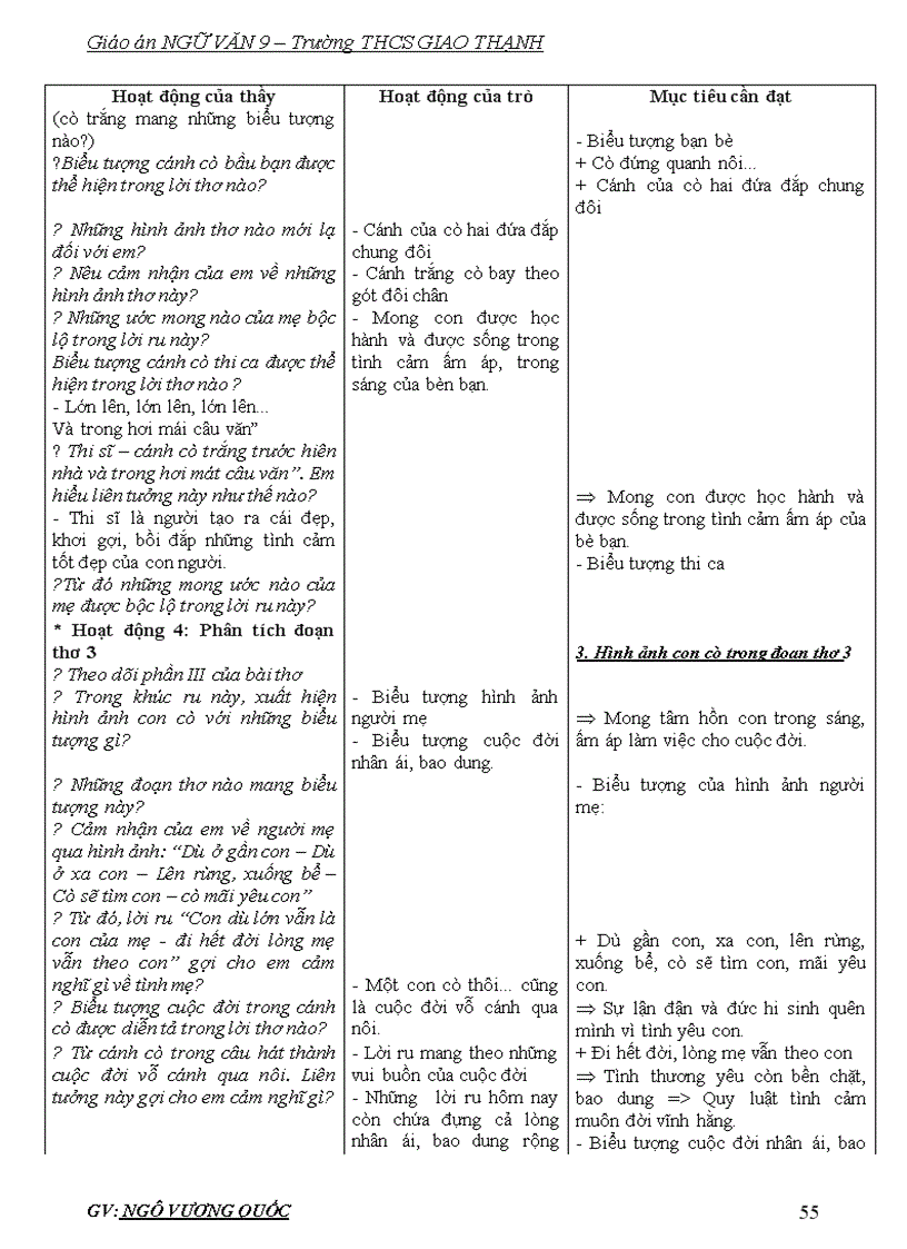 image for page Giáo án ngữ văn9 3cột 1