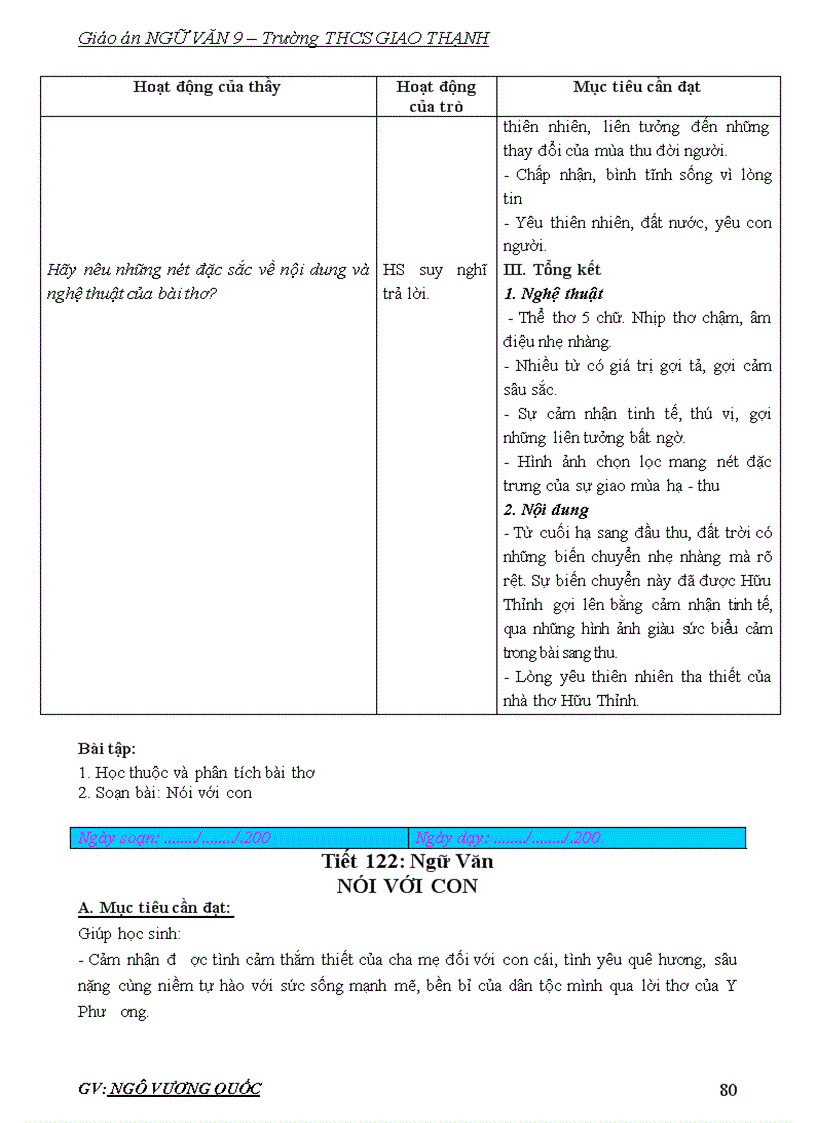 image for page Giáo án ngữ văn9 3cột 1