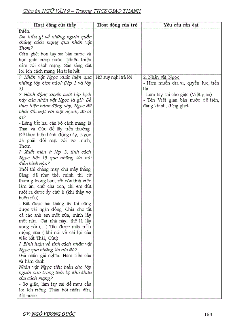 image for page Giáo án ngữ văn9 3cột 1