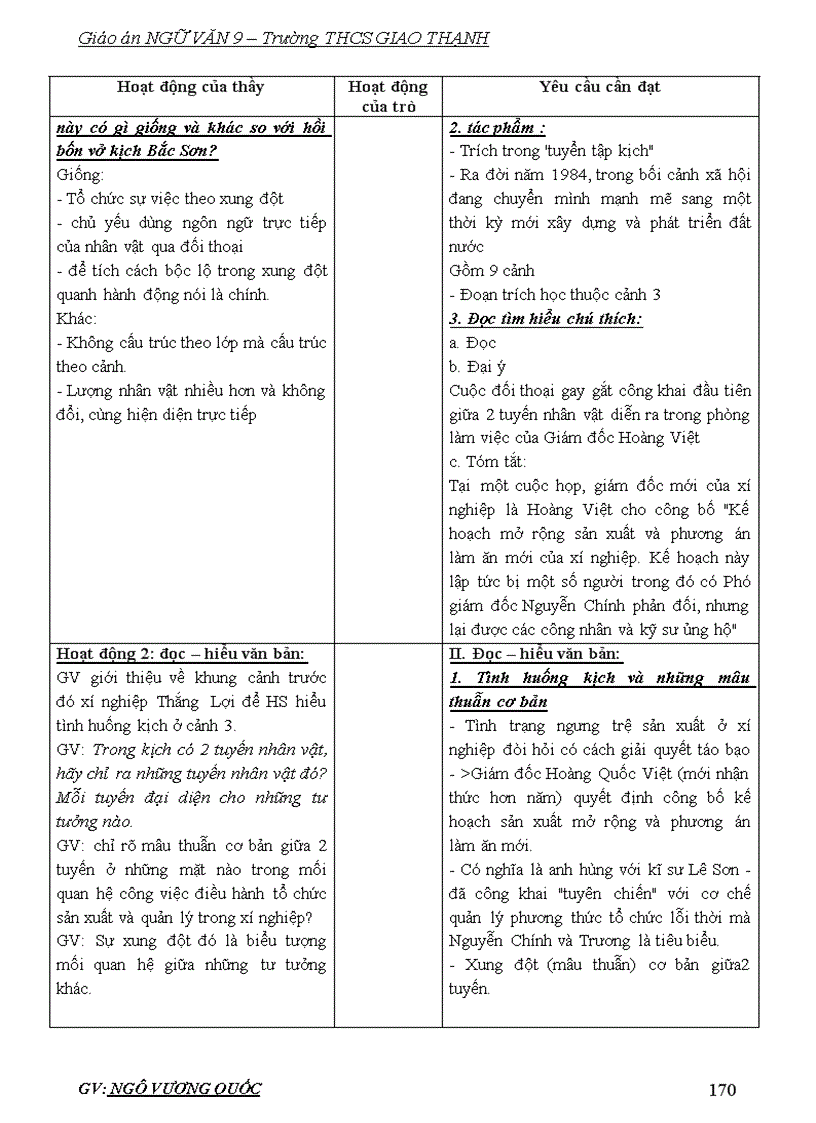 image for page Giáo án ngữ văn9 3cột 1