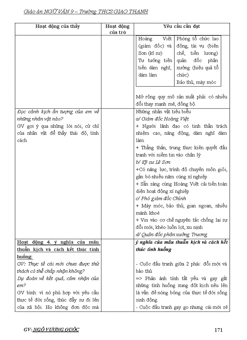 image for page Giáo án ngữ văn9 3cột 1