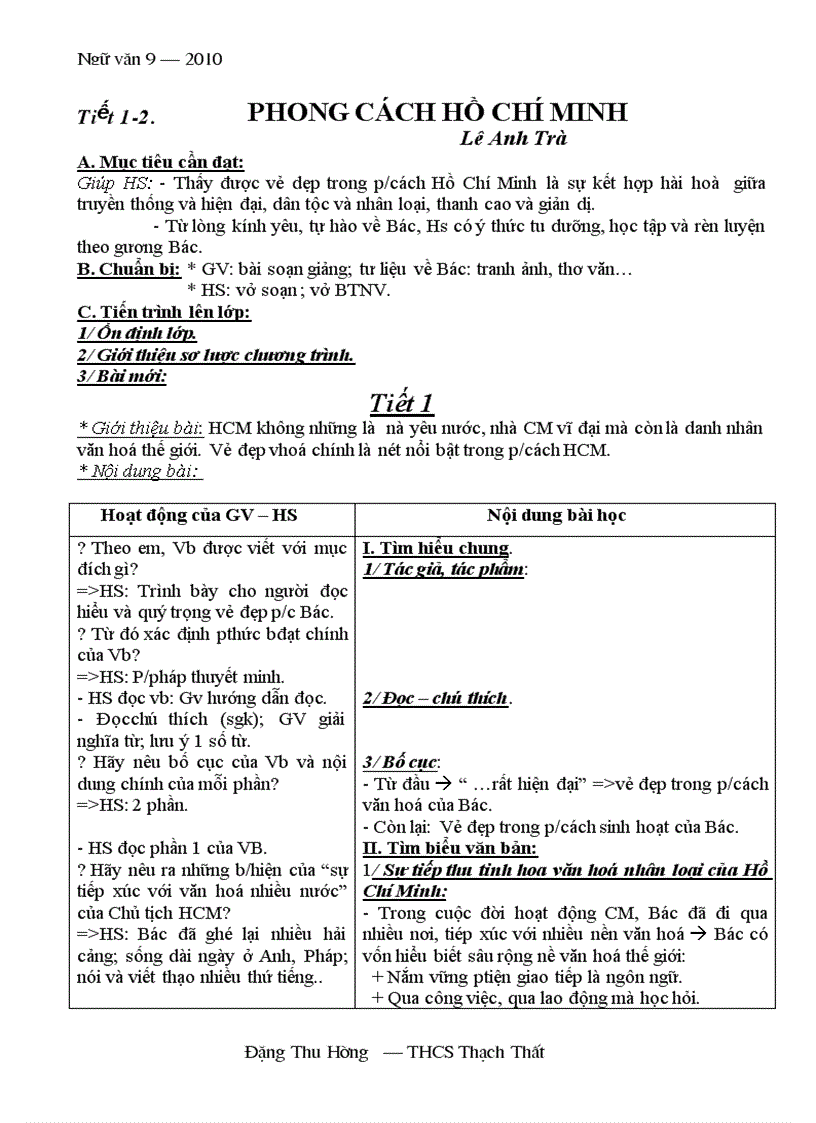 image for page Giáo án ngữ văn9 1