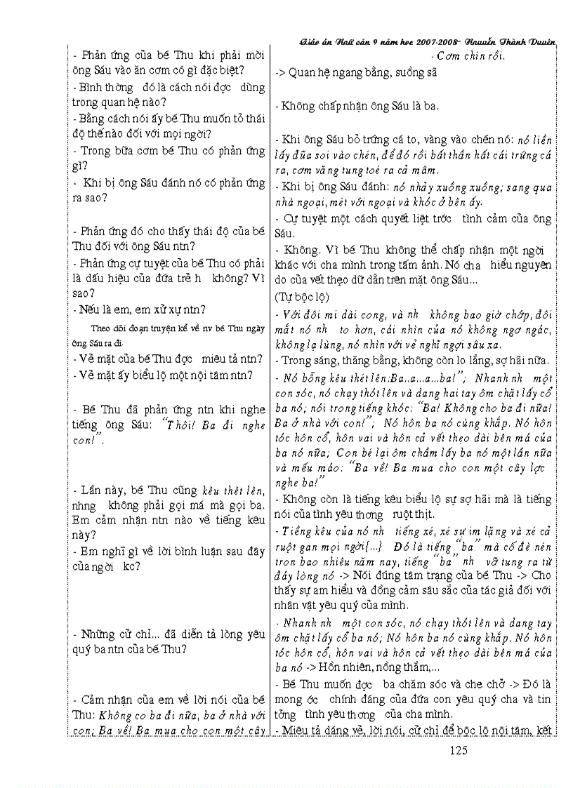 image for page Giáo án văn 9 kì I 1