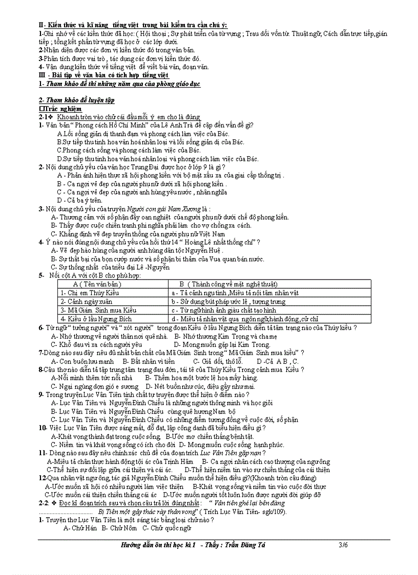 image for page Gui cac em lop 9 on thi