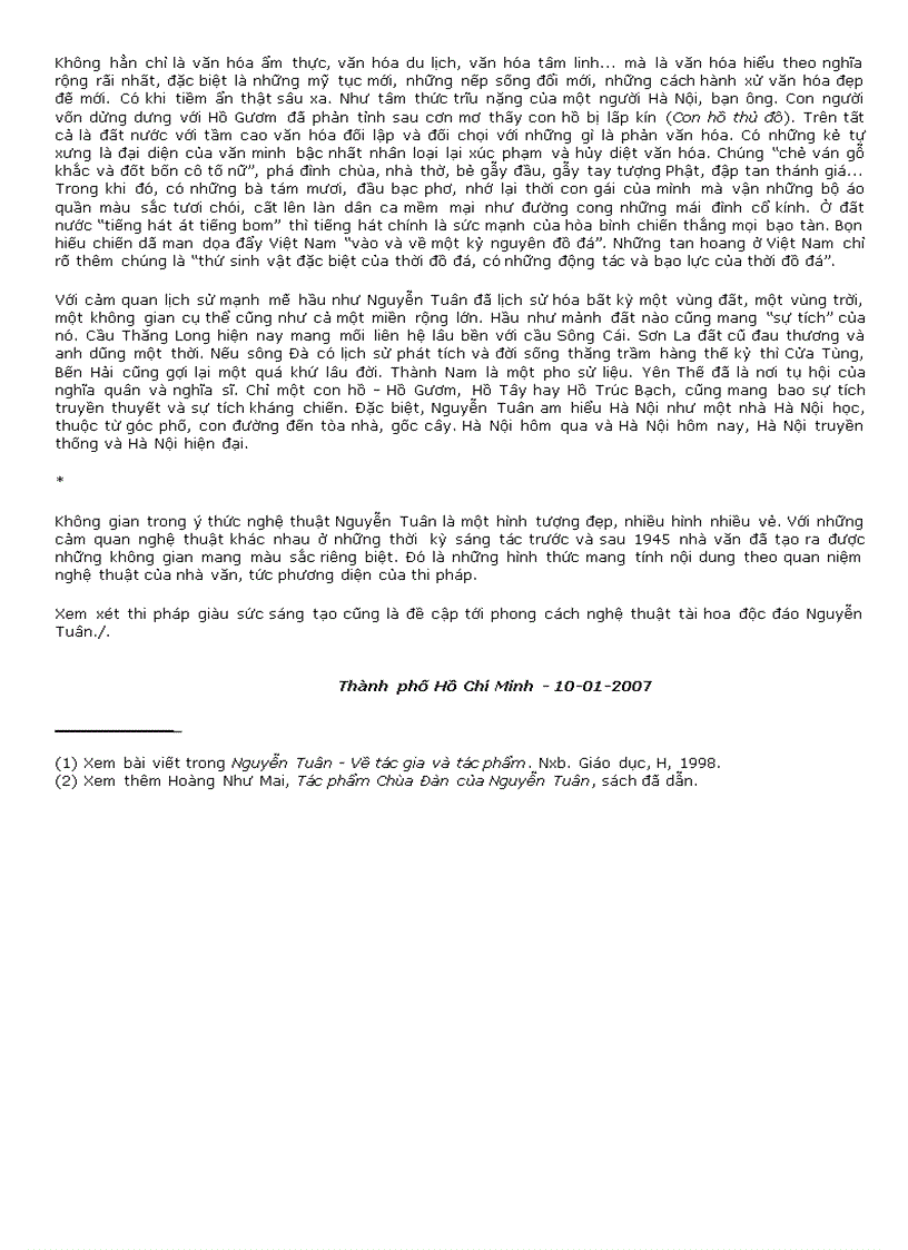 image for page Hình tượng không giang đa dạng trong văn xuôi Nguyễn Tuân