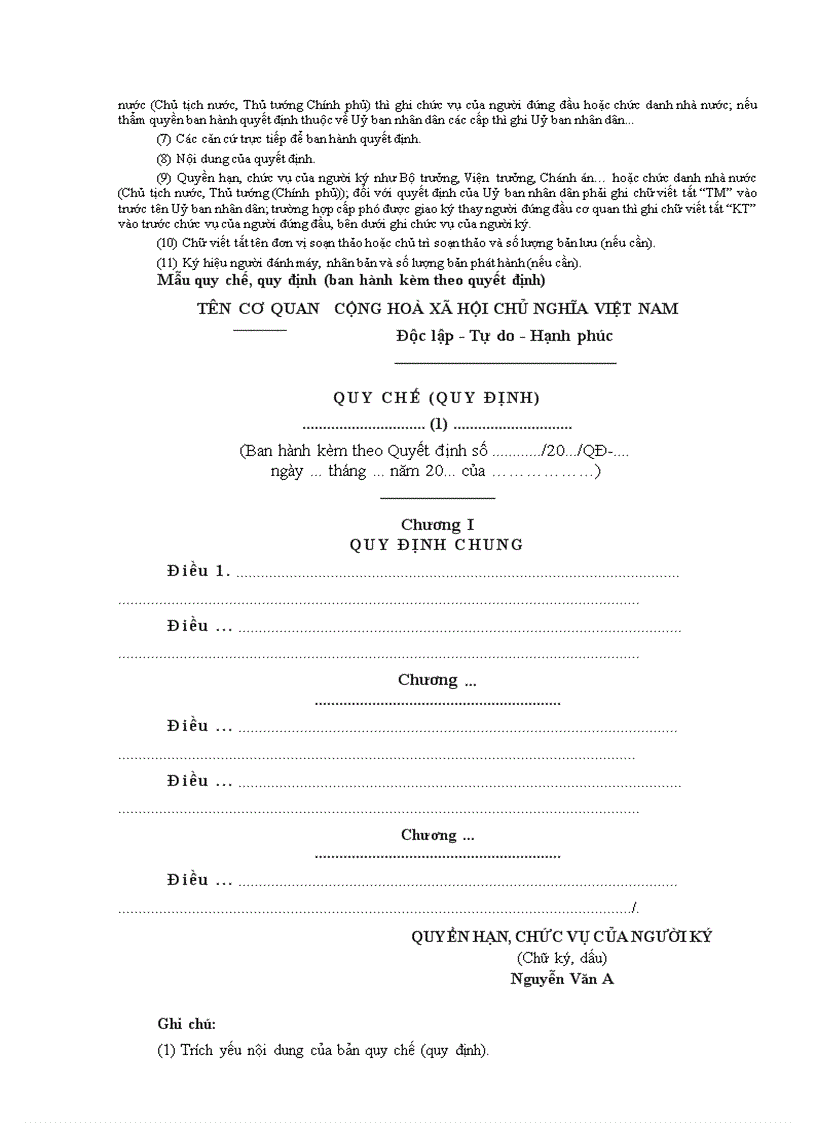 image for page Hướng dẫn trình bày văn bản