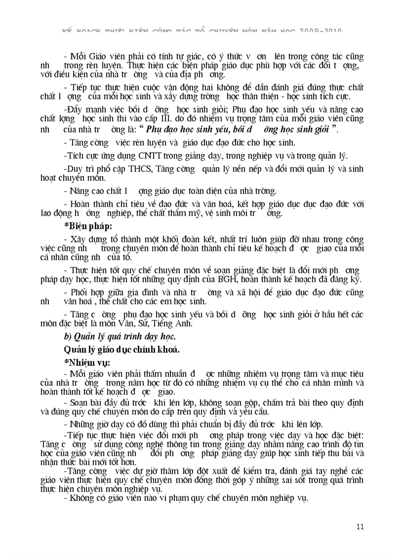 image for page Ke hoach to chuyen mon