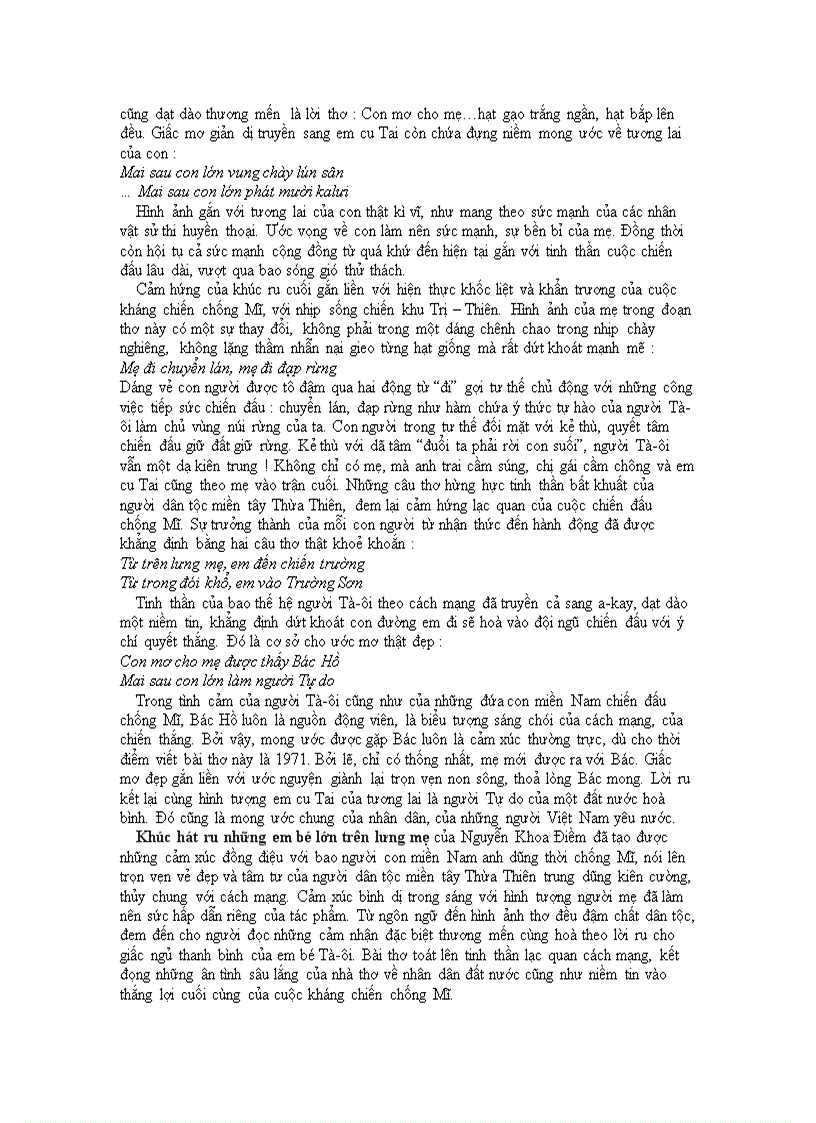 image for page Khuc hat ru nhung em be lon tren lung me