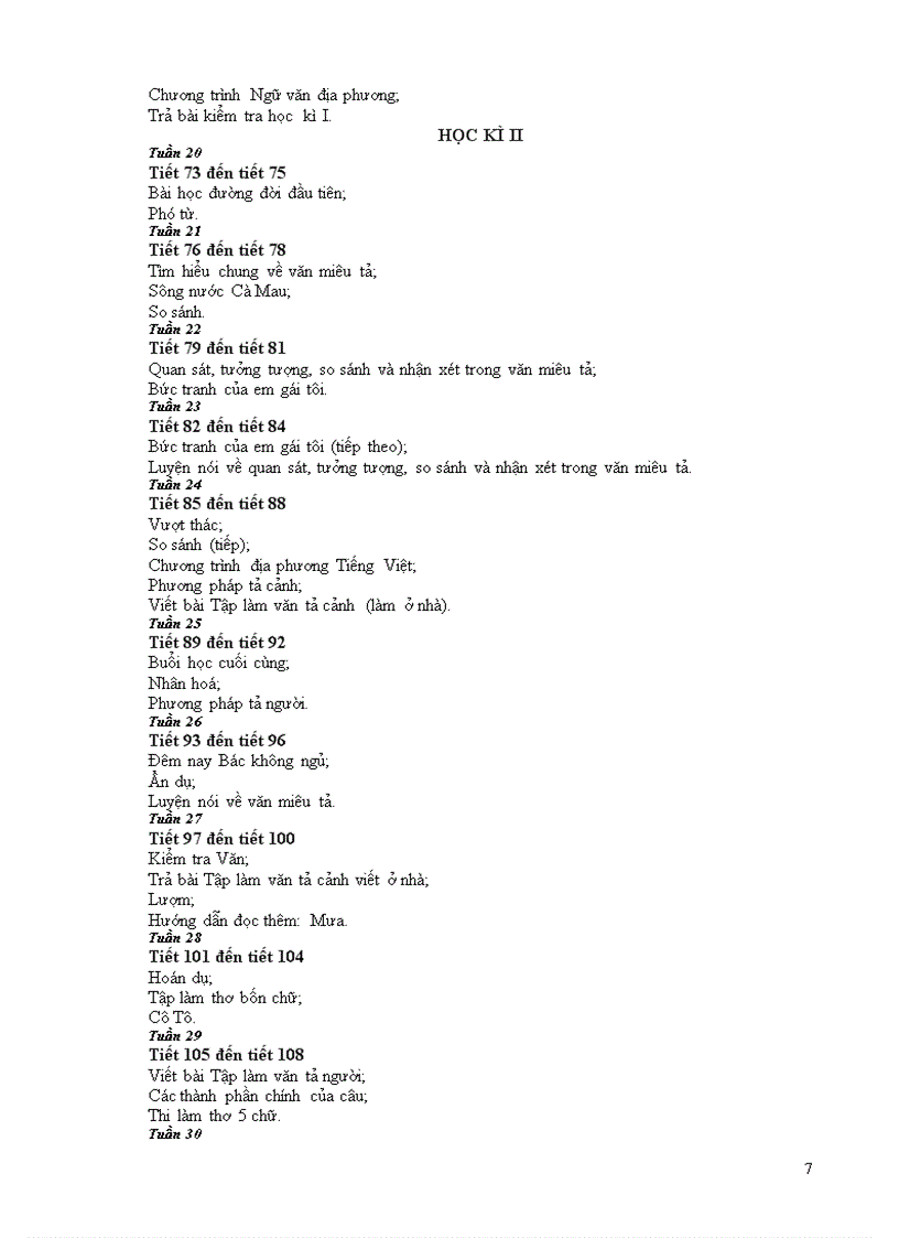 image for page Khung PPCT Van THCS Tu 2009 2010