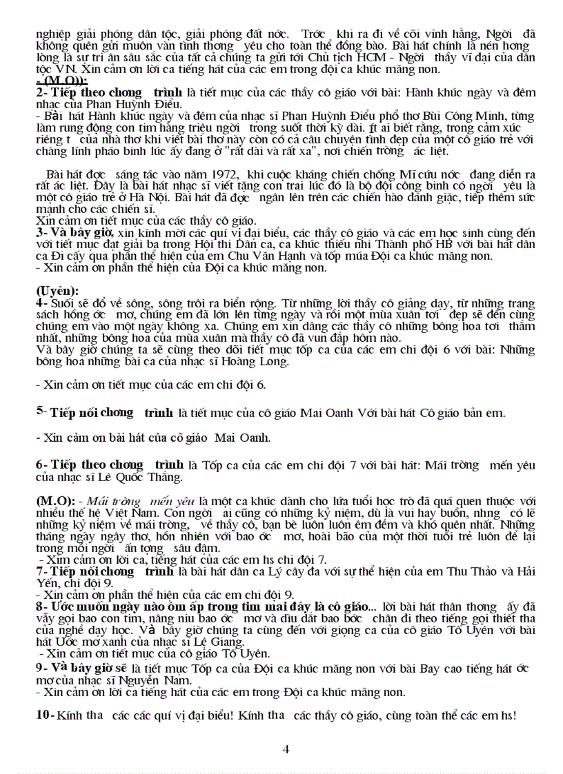 image for page Kịch bản chương trình 20 11