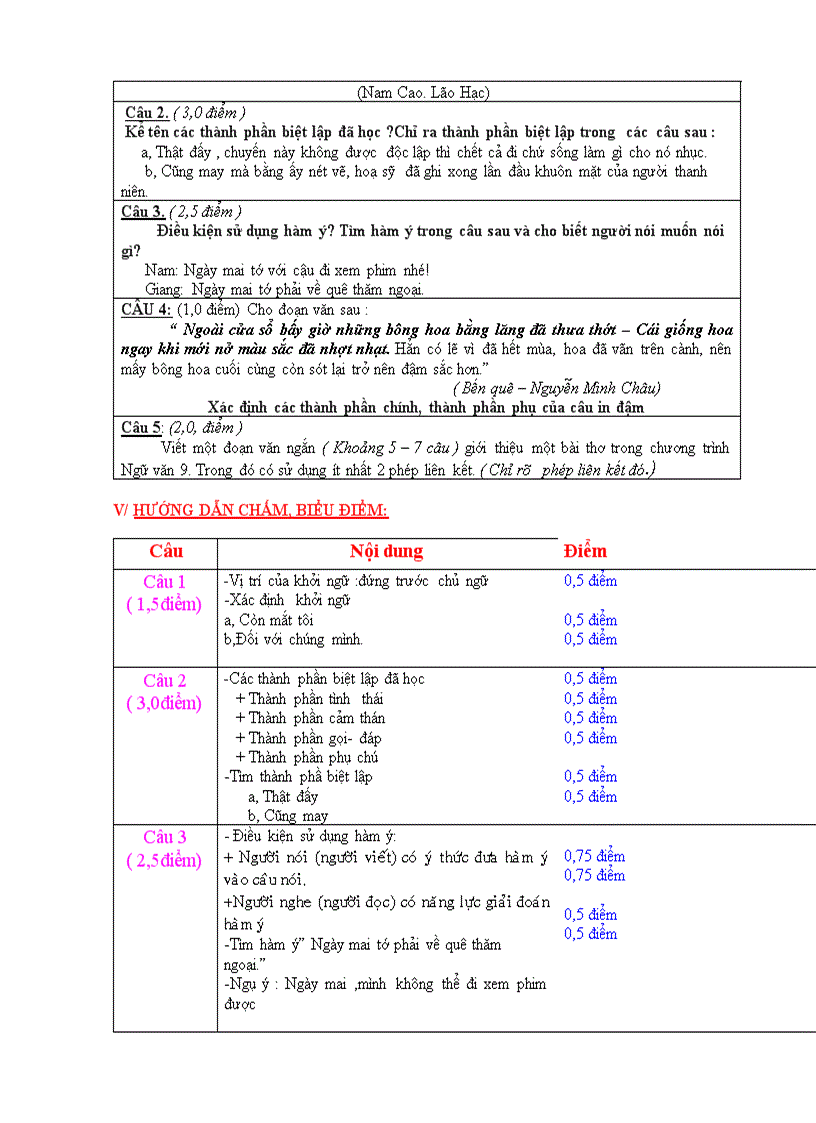 image for page Kiểm tra tiếng việt có ma trận