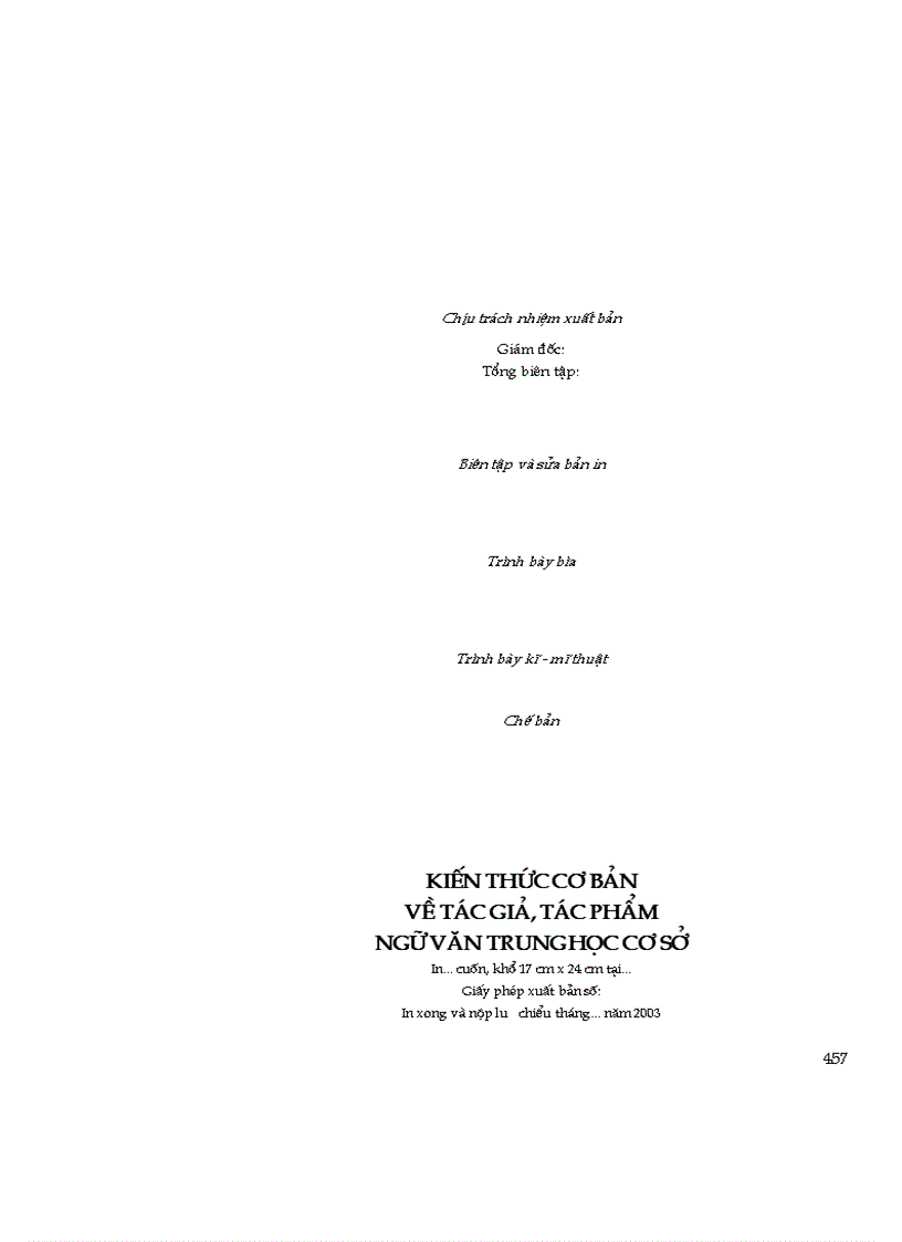 image for page Kiến thức cơ bản Ngữ văn THCS