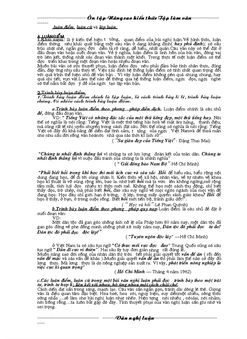 image for page Kien thuc nang cao ve van Nghi luan doc