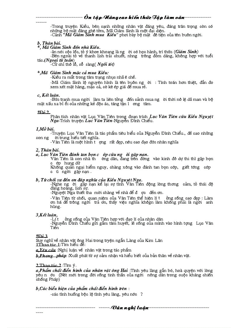 image for page Kien thuc nang cao ve van Nghi luan doc