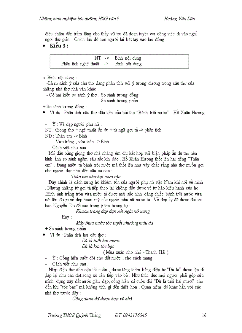 image for page Kinh nghiệm dạy phân tích tác phẩm của tôi