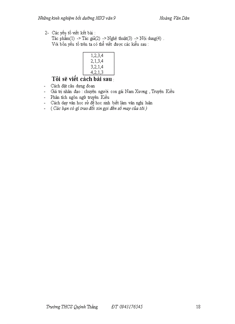 image for page Kinh nghiệm dạy phân tích tác phẩm của tôi